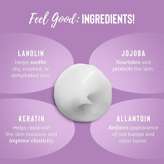 Coochy Intimate Shaving Cream | Shave Conditioner & Moisturizer for Face & Body | Ideal for Sensitive Skin Care, Anti-Bump | Floral Haze, 12.5 oz