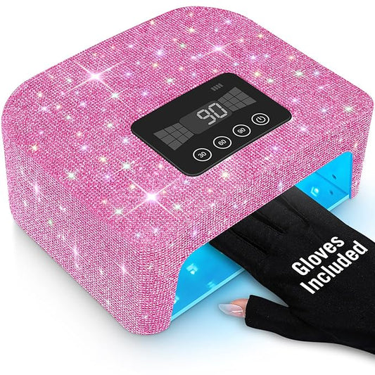 Cordless uv nail lamp, 120w