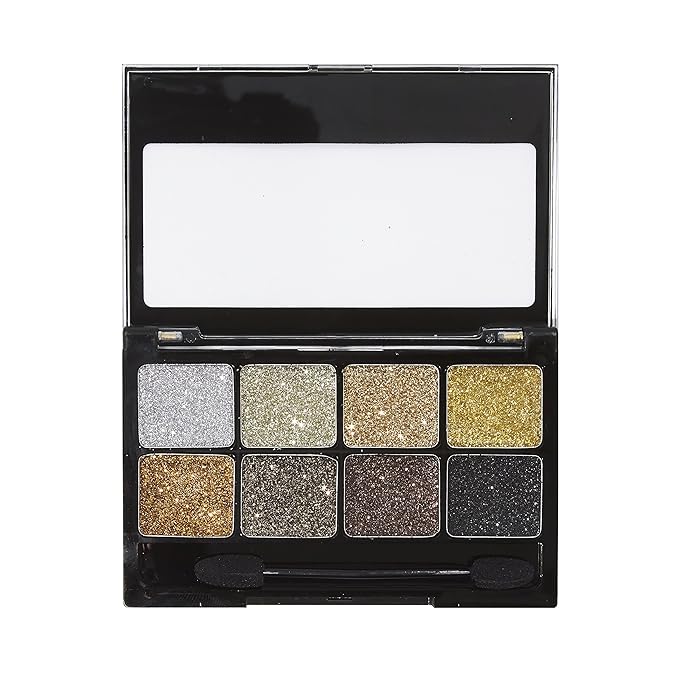 BYS Glitter Gel Makeup Palette 8 shades -
