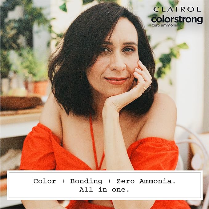 Clairol ColorStrong Permanent Zero Ammonia Hair Dye, 2.8 Blue Black - Desert Nights Hair Color, Pack of 1