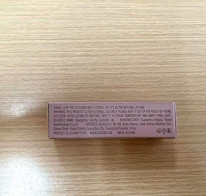 Catkin Lip Balm Color Tinted Glitter