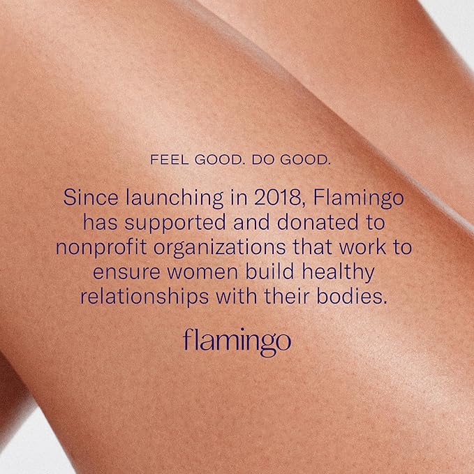 Flamingo Moisture Plus Women's Razor Set - Razor Handle, 4 Blade Refills, Shower Holder - Seafoam