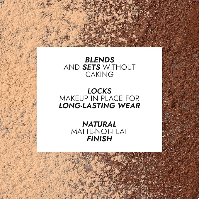 COVER FX Perfect Setting Powder - Shade Medium- Loose Makeup Finishing Powder - Mattify Skin and Lock in Makeup - Blurs Fine Lines - Full Size