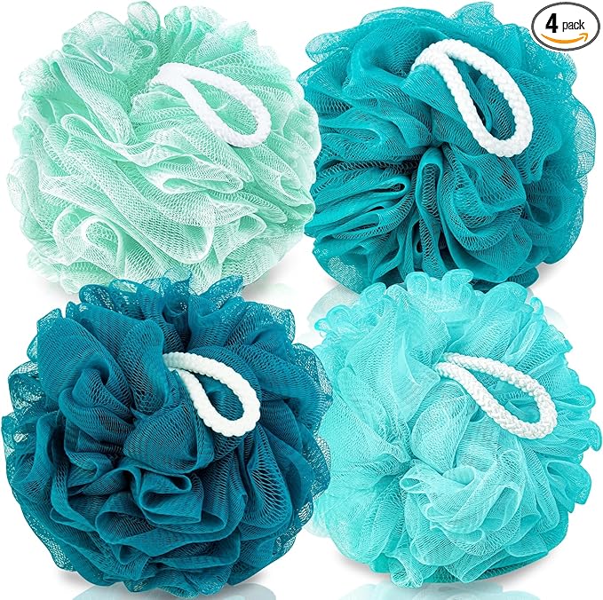 Loofah sponge 75g 4 pack,
