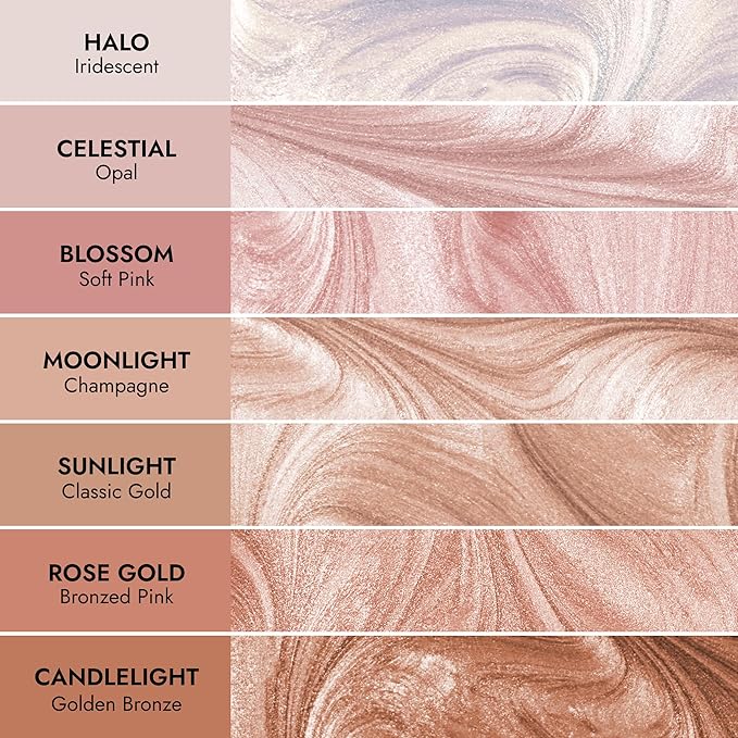 COVER FX Custom Enhancer Drops - Halo: Iridescent Finish - 15mL - Radiant Glow - Liquid Highlighter