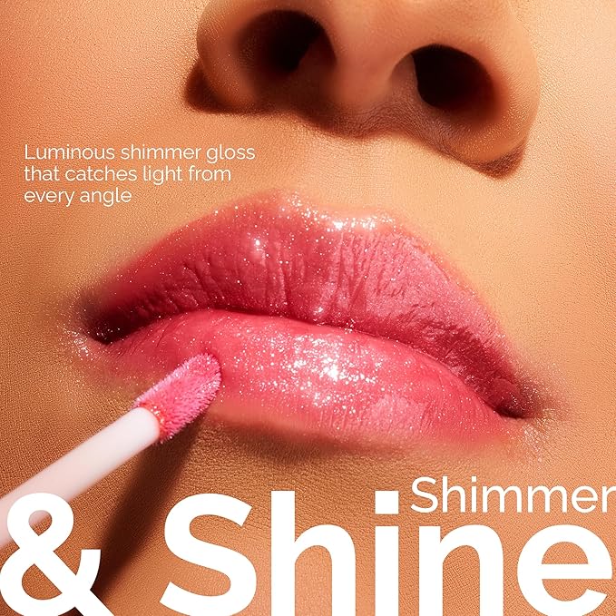 LuxeLip™ Matte Lipstick, Hydrating Non-Sticky Lip Gloss for Luminous Shine & Moisturized Lips, Lightweight, Long-Lasting Glossy Finish, Cruelty-Free Lip Makeup for Women (Petulant Blush, 8ml)