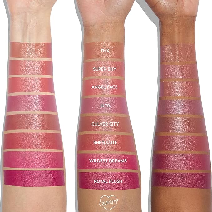ColourPop Weightless Liquid Blush - Hydrating, Liquid Blush for Cheeks - Glowy Summer Makeup with Hyaluronic Acid for a Healthy Glow - Designed with a Doe Foot Applicator - Wildest (0.30 oz)