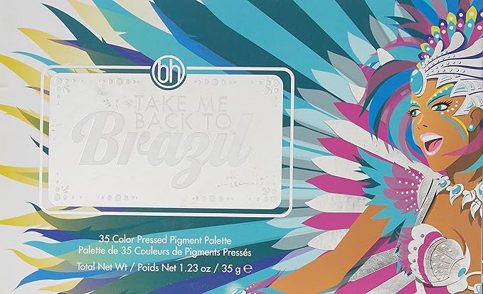 bh Cosmetics, 35 Color Eyeshadow Palette, Take Me 3 oz