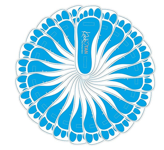 120 Pairs(240feets) Spray Tan Feet