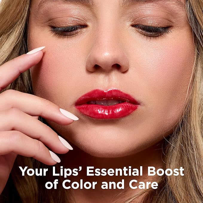 Côte Tempted Peptide Lip Shine – Warm Berry Lip Gloss for Bold Color & Hydration – Vegan, Cruelty-Free, Anti-Aging with Shea Butter & Hyaluronic Acid – Long-Lasting, Smooth, Moisturizing Shine